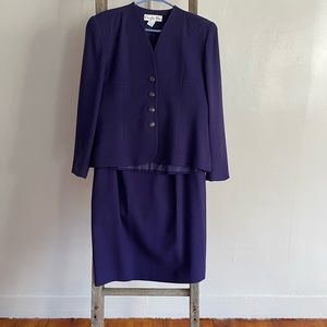 Christian Dior vintage suit. Excellent condition. 100% Worsted wool.